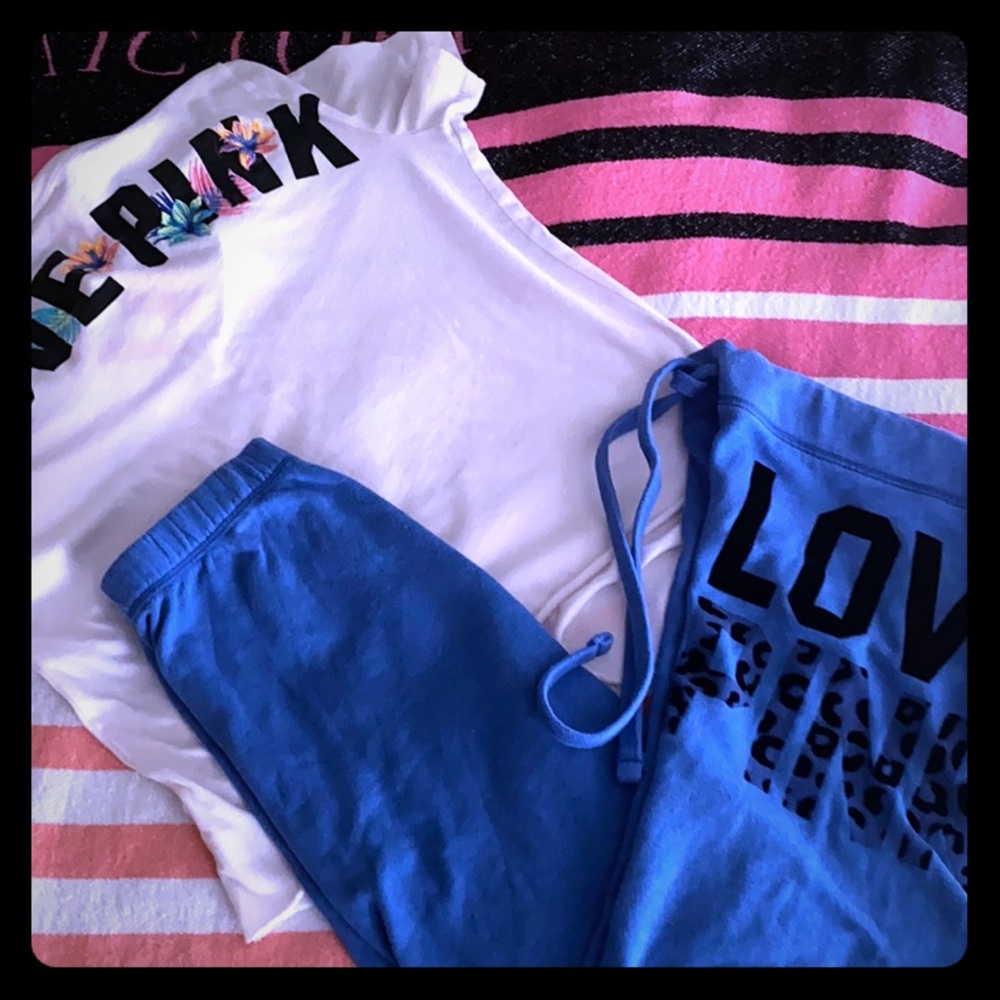 VS pink summer set rare small